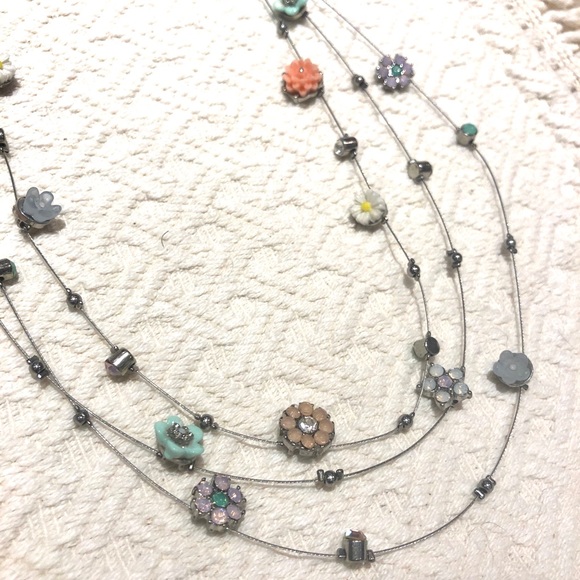 Jewelry - 5/$30 Layered, Floral Necklace Jewelry - 5/$30 Layered, Floral Necklace